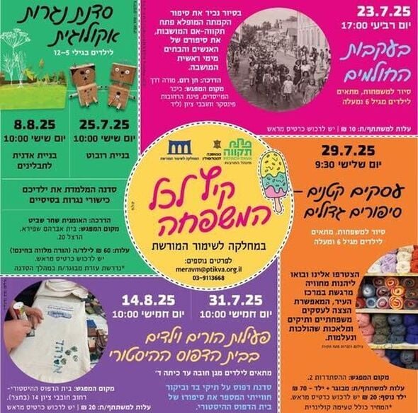 צילום מתוך דף הפייסבוק המחלקה לשימור אתרים וקשרי חוץ