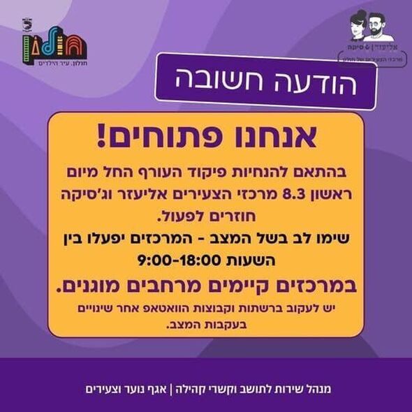 צילום:אליעזר וג'סיקה - צעירים בחולון