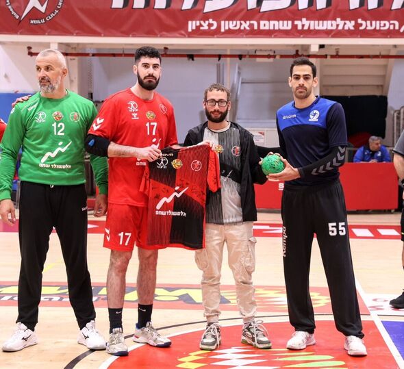 צילום מתוך דף הפייסבוק Hapoel Rishon LeZion H.C