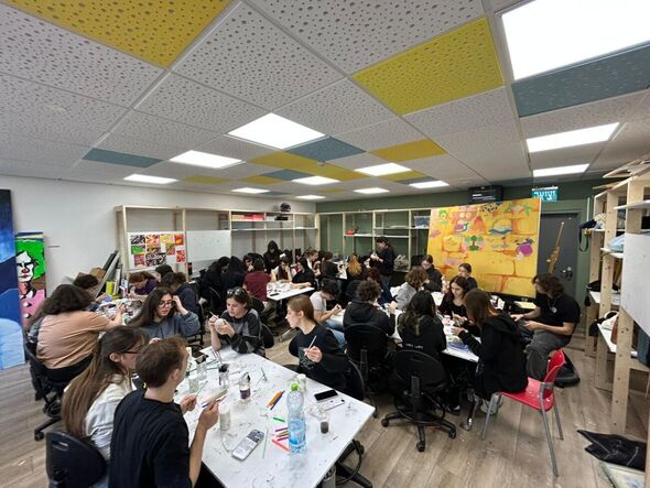 צילום מתוך דף הפייסבוק גימנסיה גן נחום